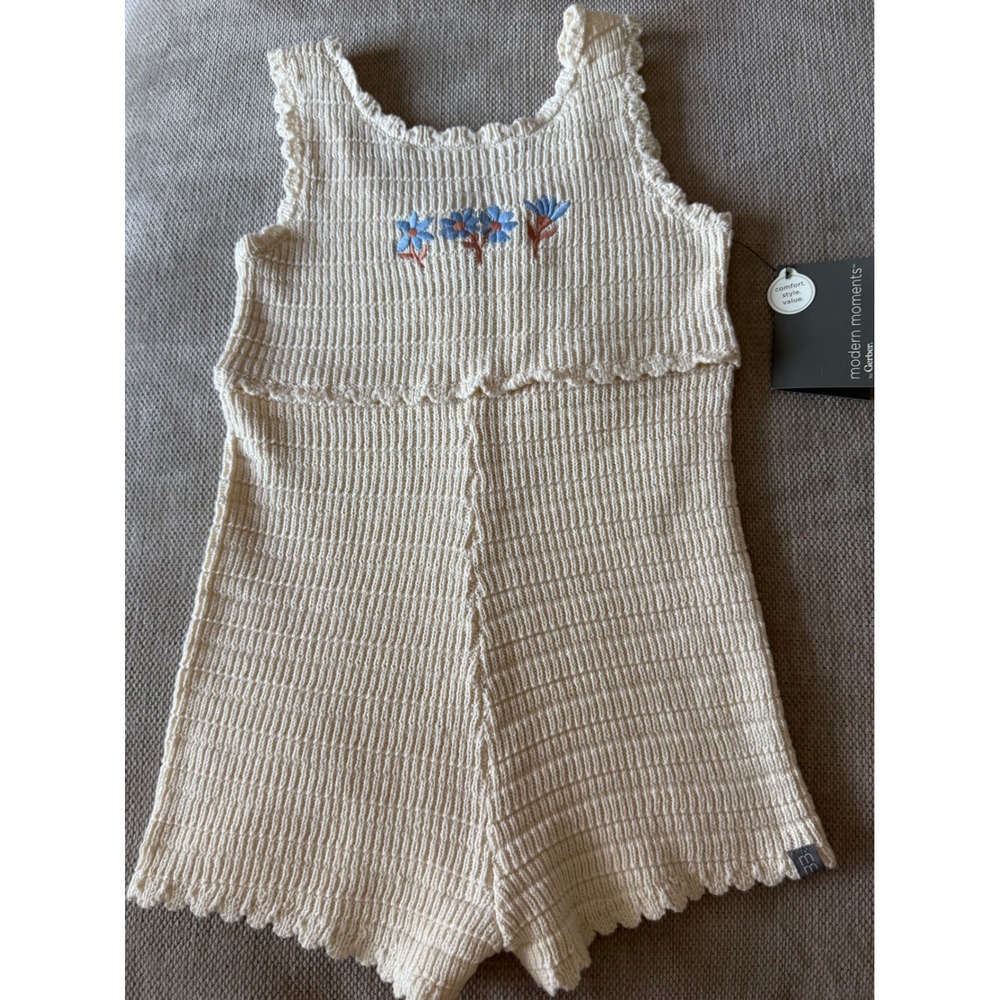 Girl knit romper 5T
